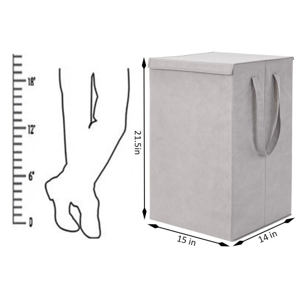 75 Liter Foldable Laundry Basket