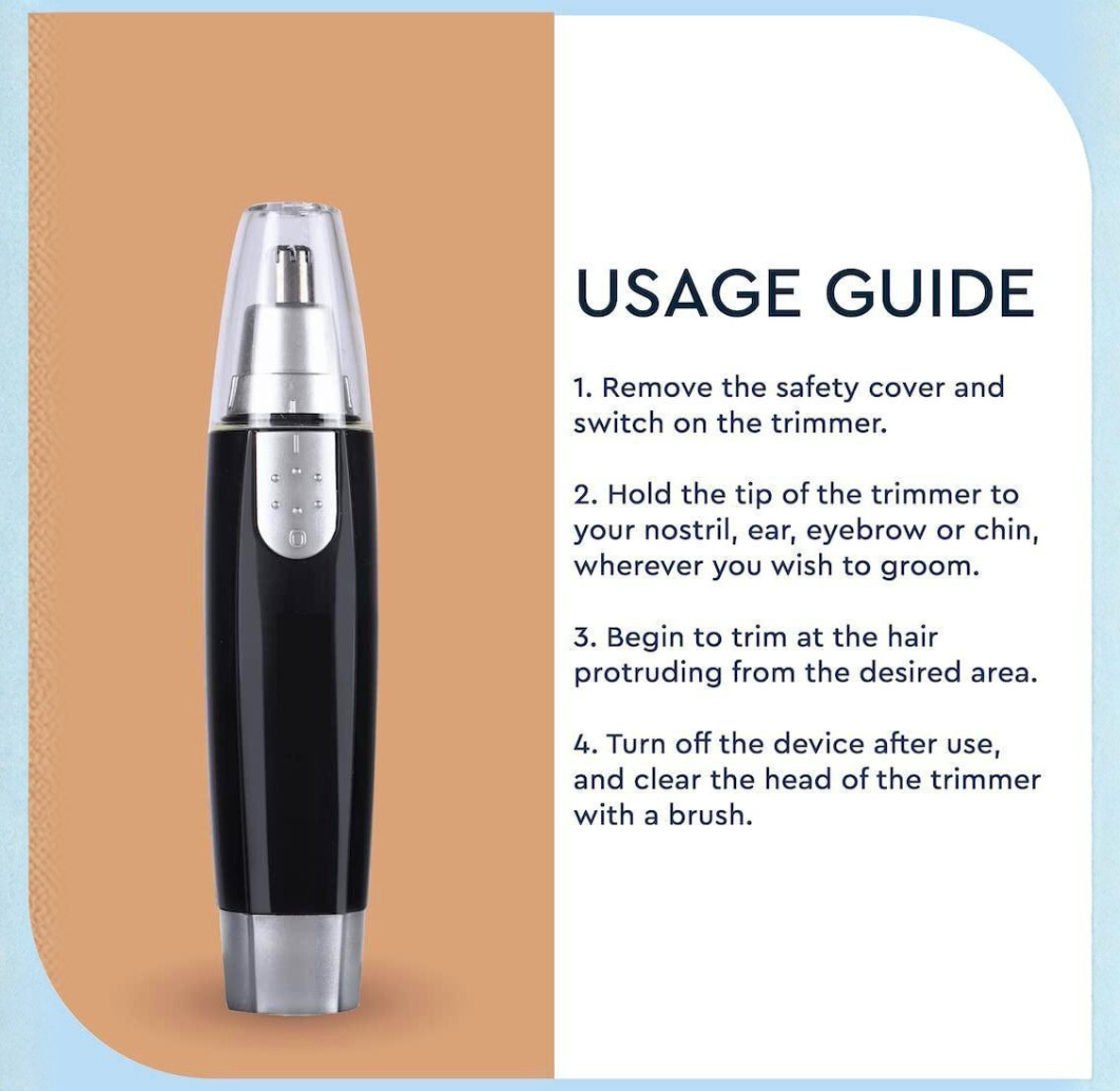 How to use the TruTrim detail groomer with step-by-step instructions