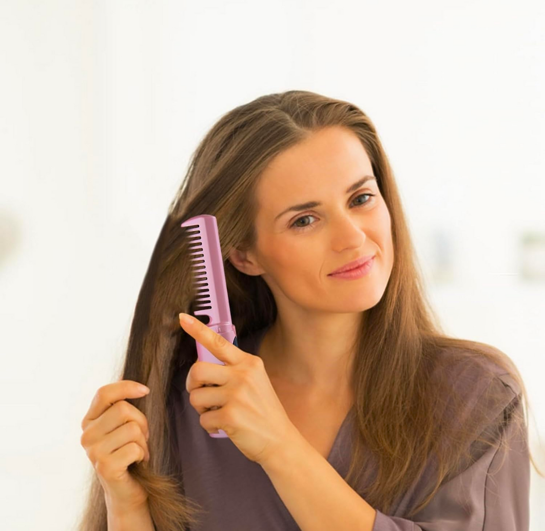 Mini Rechargeable Hair Straightener