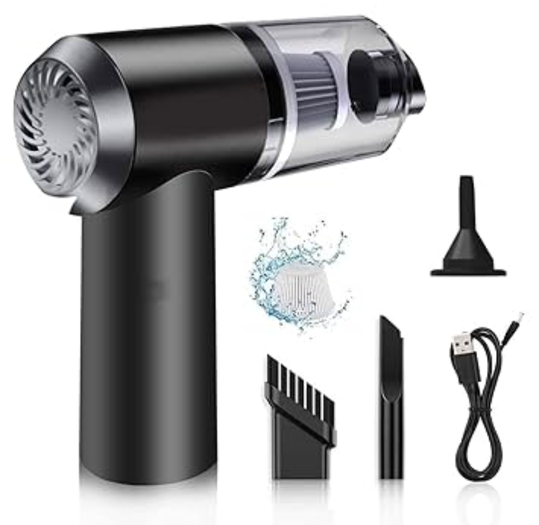 Multi Purpose Rechargable Duster & Vacuum Cleaner.