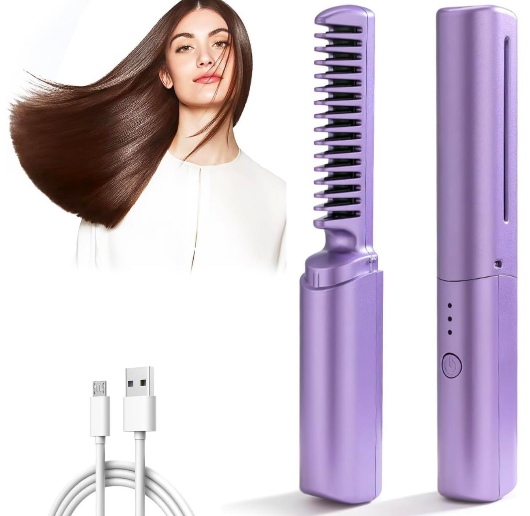 Portable Rechargeable Hair Straightener